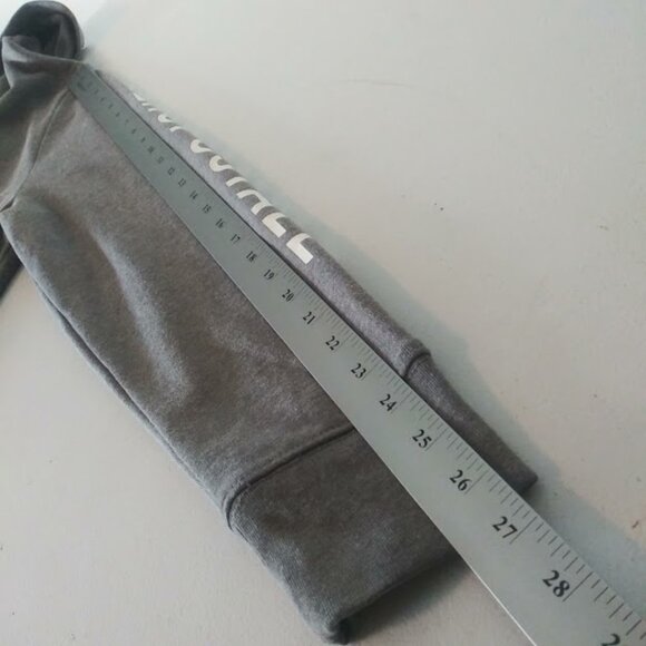 Aeropostale  Men's size L gray and white hoodie sweatshirt - Picture 8 of 14